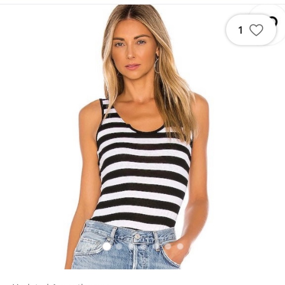 n:PHILANTHROPY Istanbul black cat stripe Thong bodysuit size medium